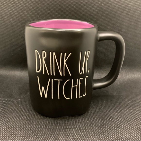 Rae Dunn DRINK UP WITCHES Halloween Mug - Picture 2 of 5